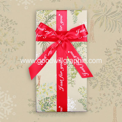 Tree Printed Kraft Wrapping Paper